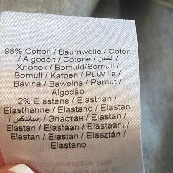 ICHI Denim Pearl Snap Puff Sleeve Dress Size 34 Western Country Sustainable - Picture 7 of 13